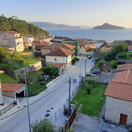 公寓 Precioso Atico Con Terraza Y Vistas Al Mar En Poio